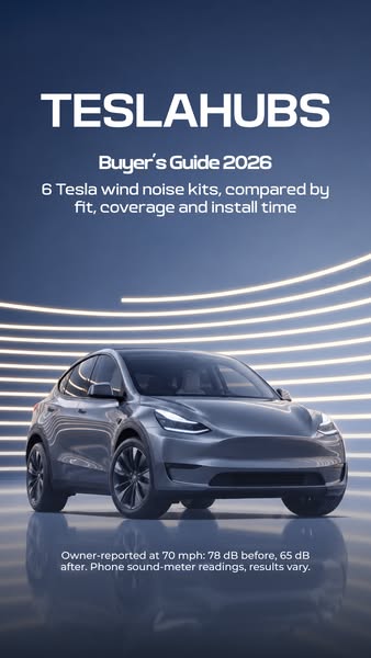 6 Tesla Noise Kits, Compared (2026)