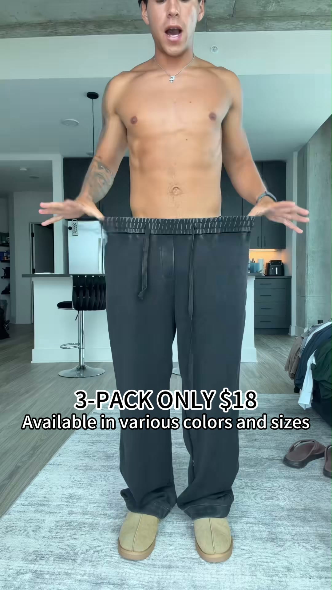 Men's Classic & Cargo Heavyweight Fleece Sweatpants
