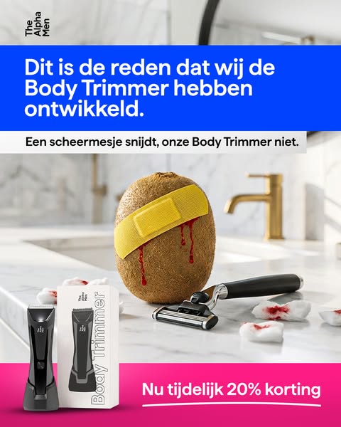 Body Trimmer voor Mannen | Lichaam & Intiem | The Alpha Men
