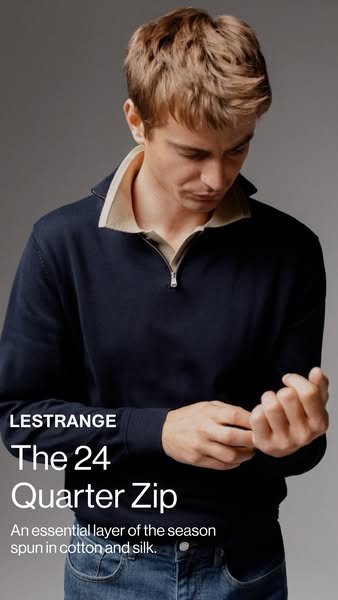 The 24 Quarter Zip Knit
