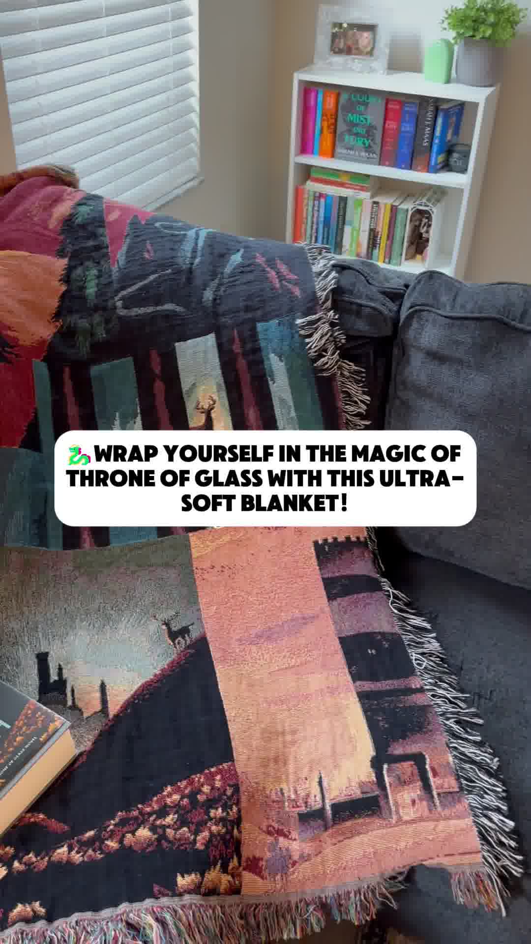 Booktok Woven Blanket Sale!