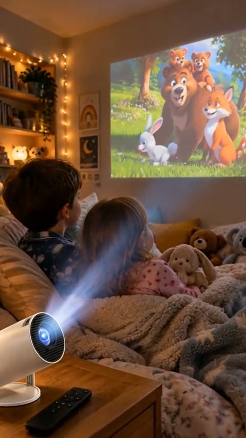 Your Room Isn‘t Boring. It’s a Theater, a Haunted House, and a Winter Wonderland — All From One Device.