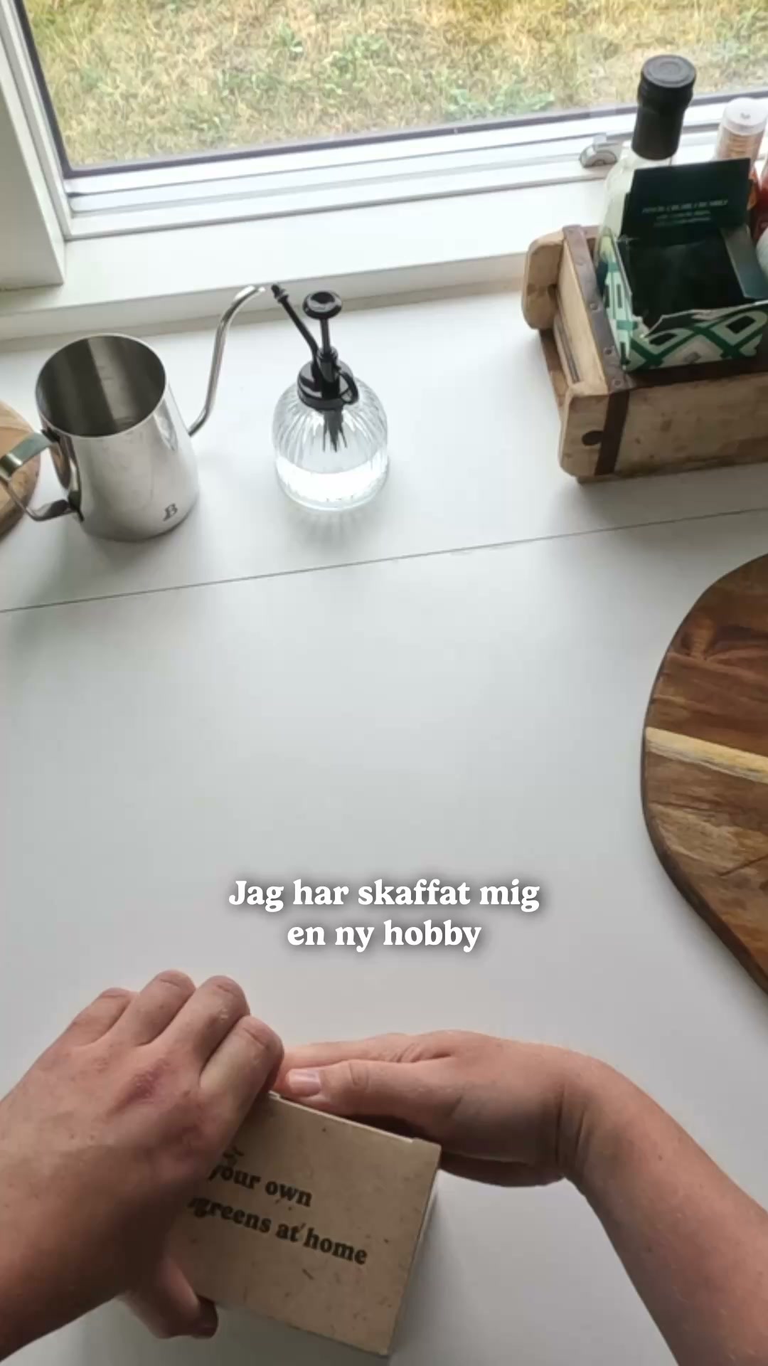 Mikrogrönt som hobby