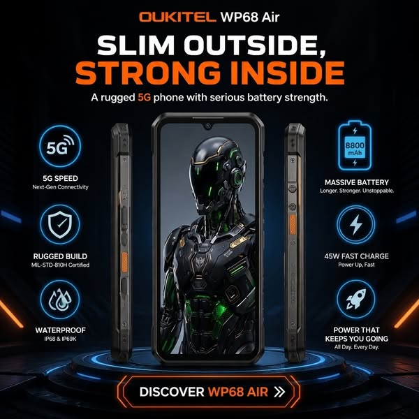 Slim Outside. Strong Inside.
