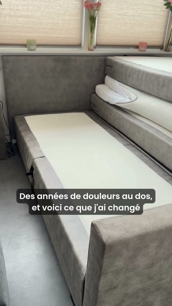 Après des années de douleurs au dos, je dors de nouveau d'une traite