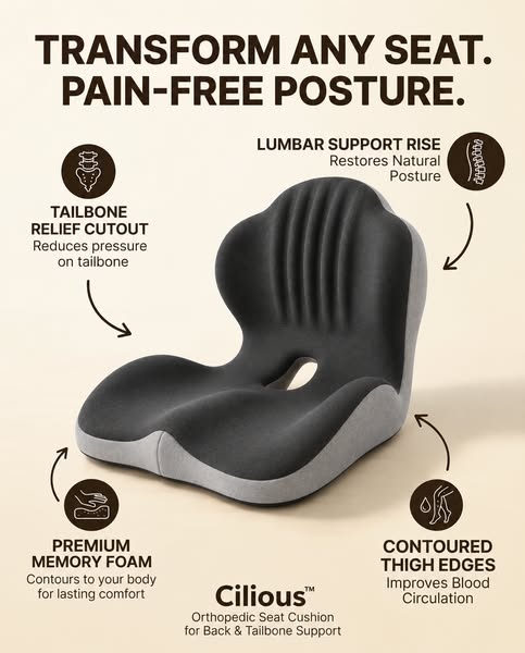 Sit 8+ Hours Without Pain