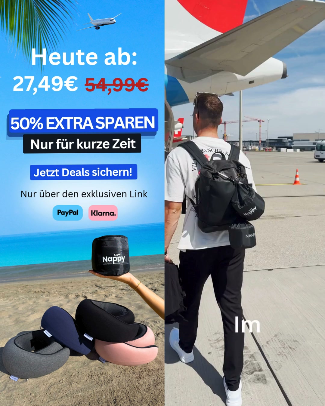 Reise-Deals: Bis zu 50 % sparen