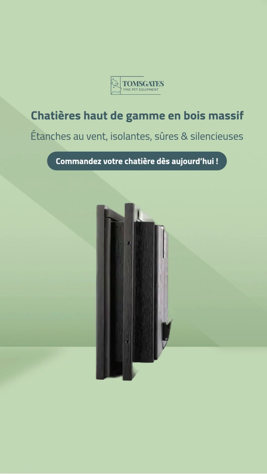 Une magnifique chatière design
