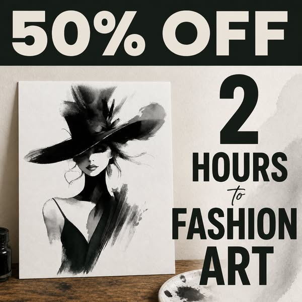Learn the Classic French Art of Watercolor Fashion Illustration