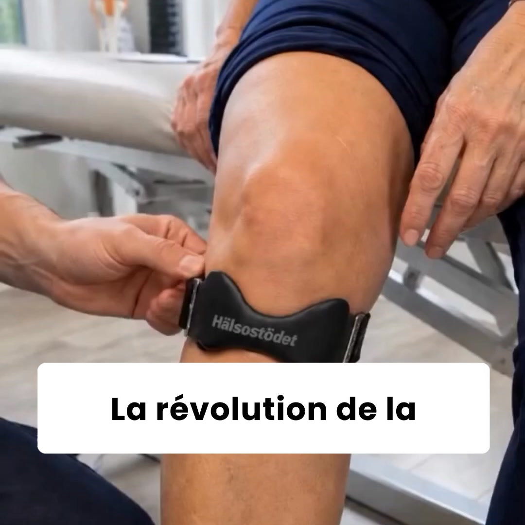Genouillère Air : Un soutien ciblé exactement là où le genou en a besoin