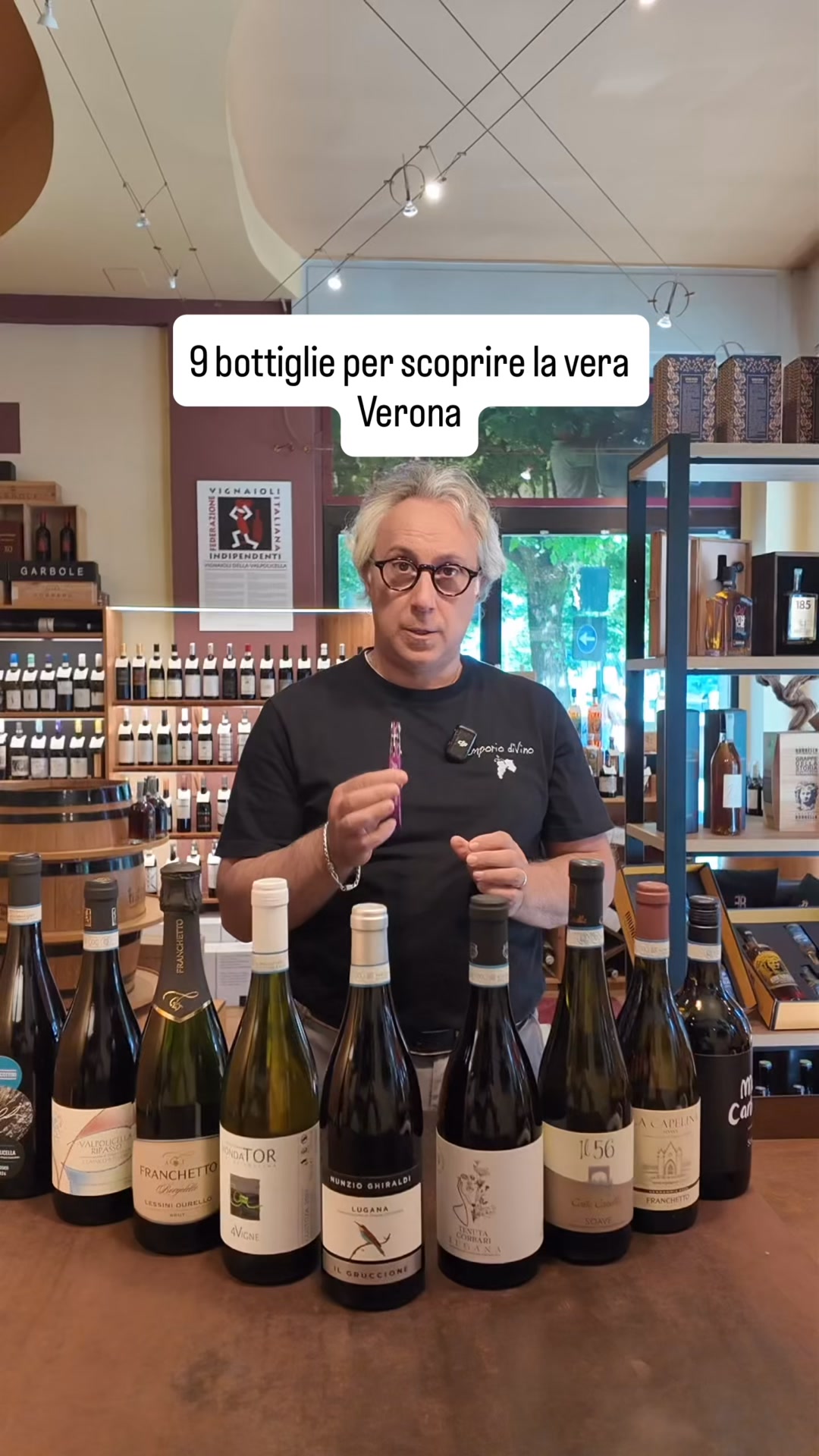 Vini dell'entroterra del lago di Garda scelti da Sommelier FISAR