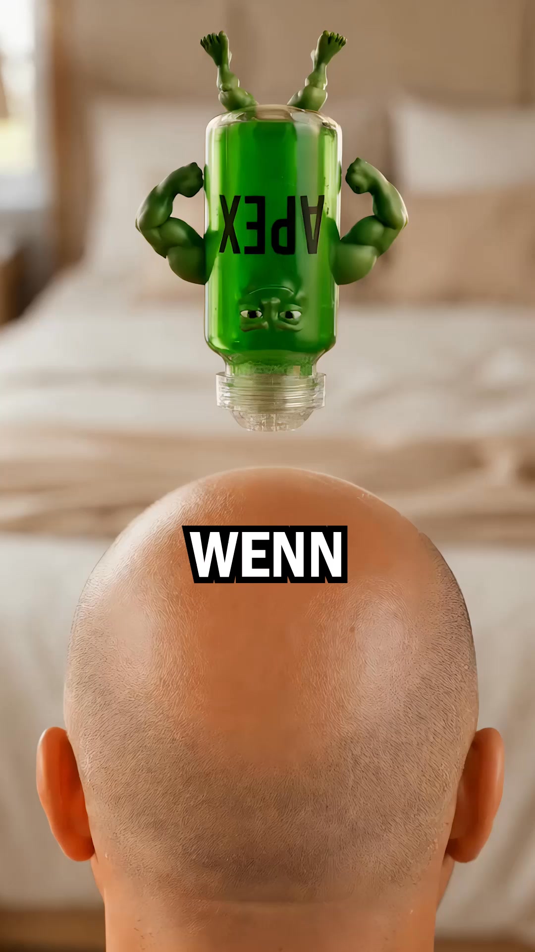 Volles Haar in 3-5 Wochen oder Geld zurück.