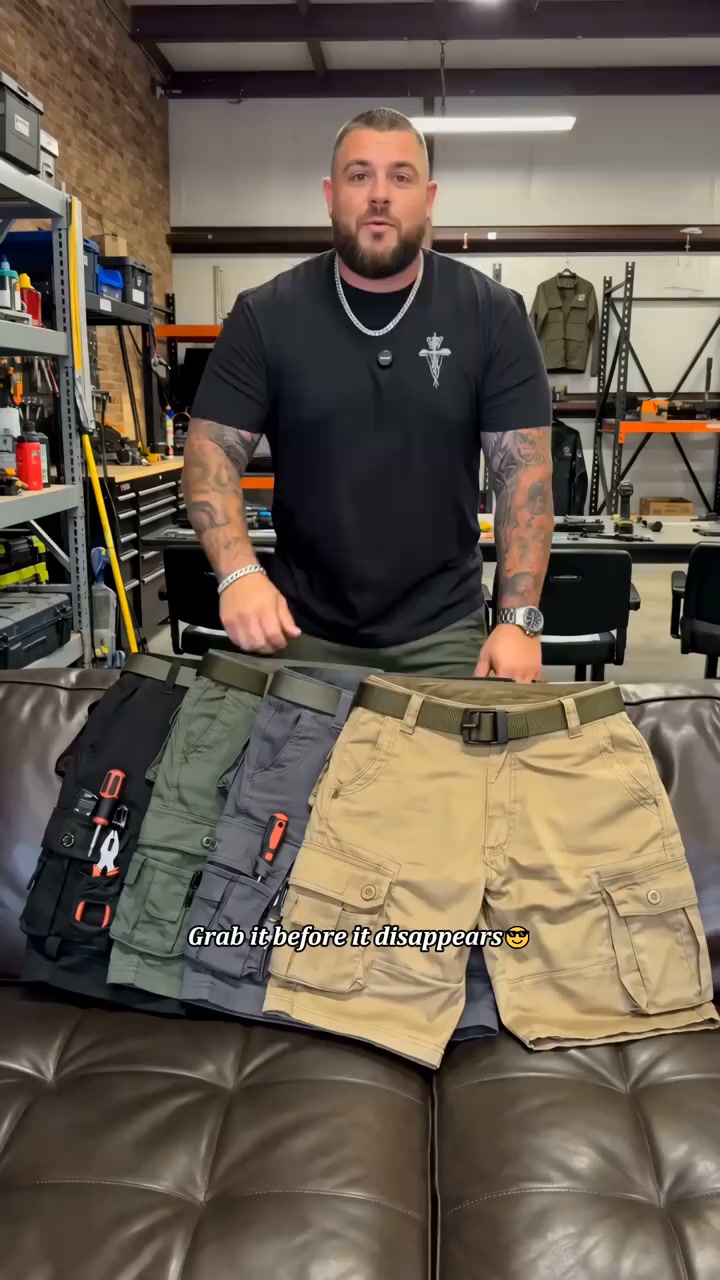 Tired of Shorts That Rip & Lack Pockets? Try Our Tactical Cargo Shorts