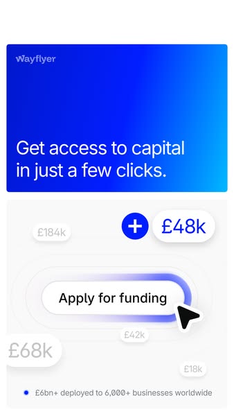 Apply in minutes. Get funded in hours.