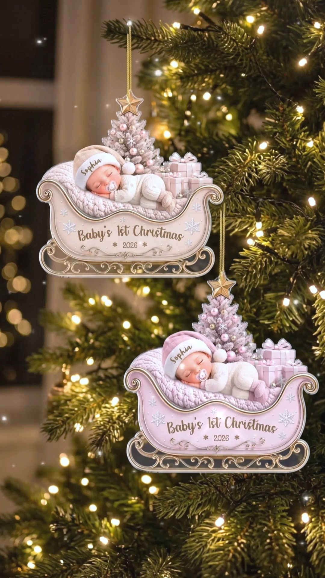Personalise Baby’s First Christmas