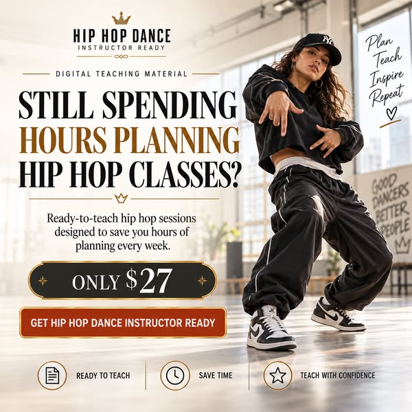 Hip Hop Dance Instructor Ready