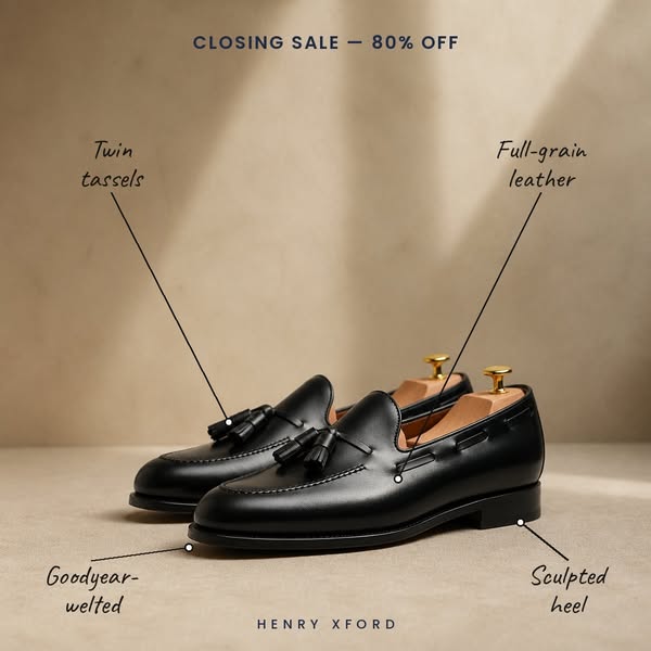 80% Off Leather Shoes
