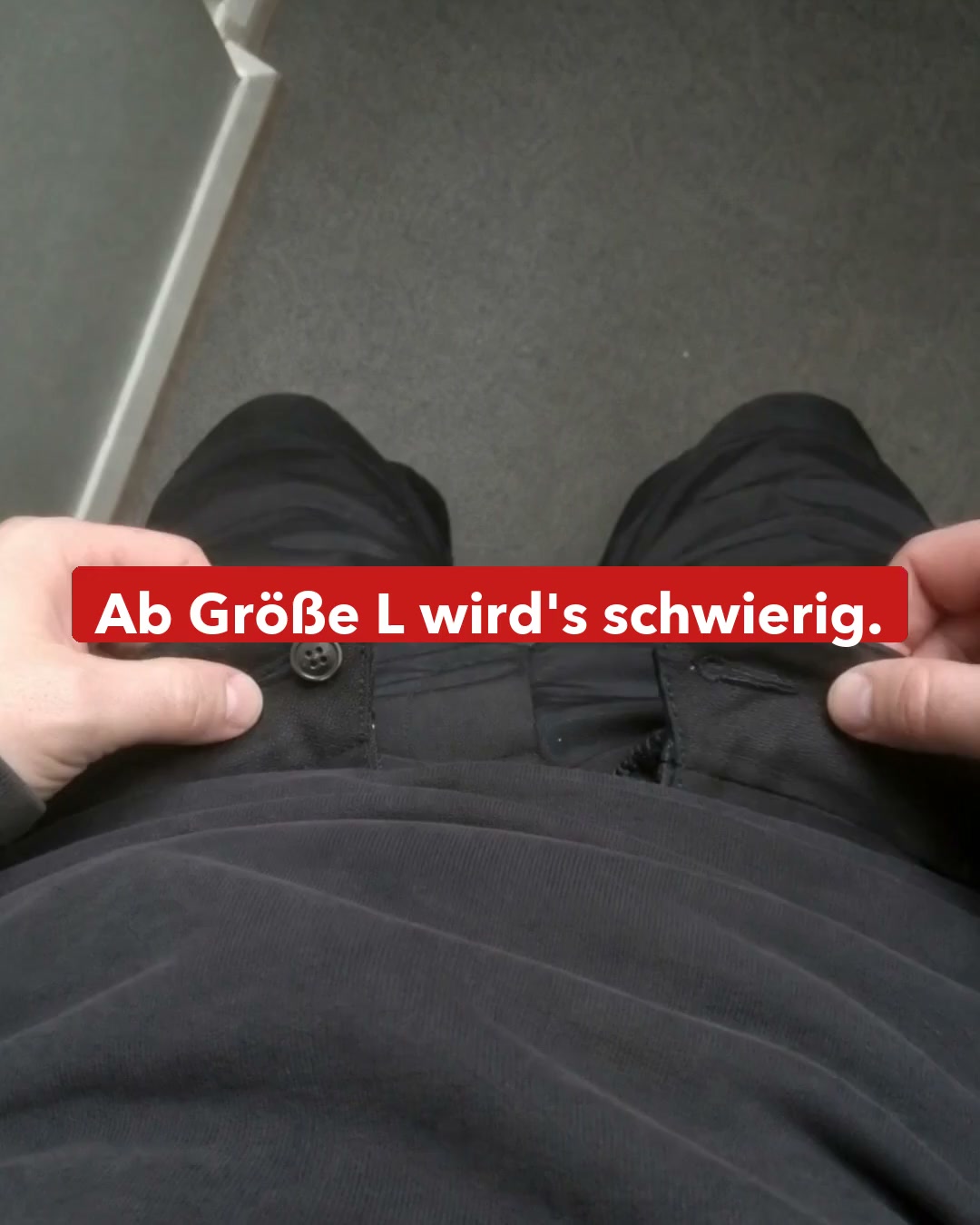 Gemacht für kräftige Fahrer ab Größe L