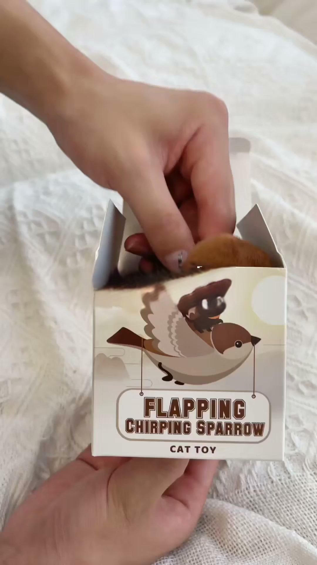 Het speeltje dat het jachtinstinct van je kat wakker maakt!