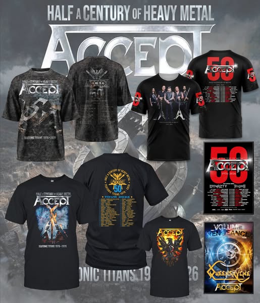 ACCEPT – HALF A CENTURY OF HEAVY METAL (1976–2026) | 50TH ANNIVERSARY TOUR