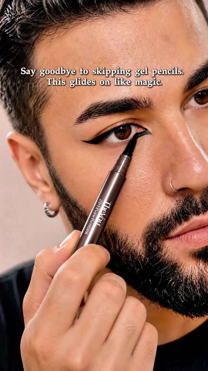 Dual-Tip Long-Lasting Liquid Eyeliner