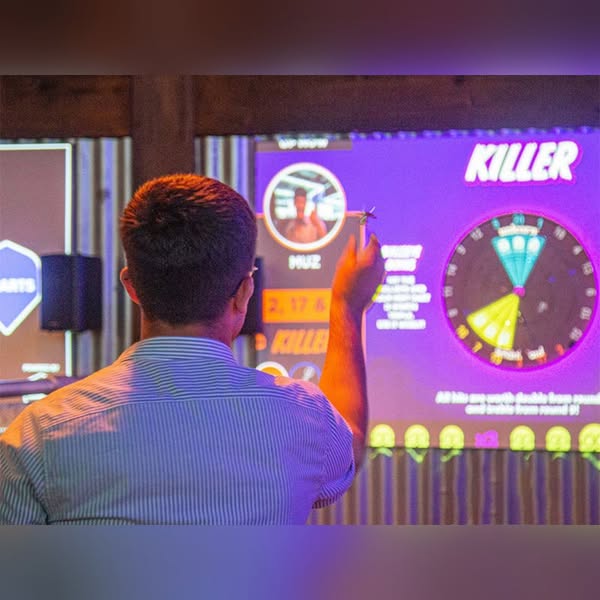 £5,994 - Augmented Reality Darts.