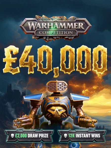 Win a £2,000 Warhammer Voucher