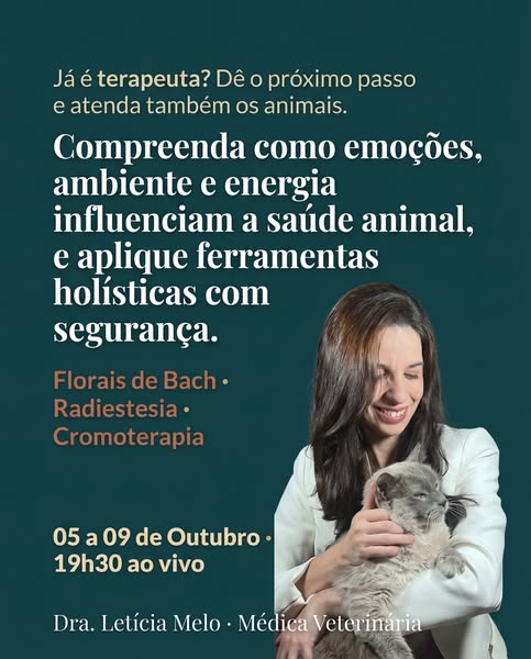 Imersão Saúde Holística Animal