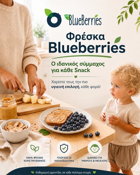 Το απόλυτο βιολογικό snack για παιδιά!