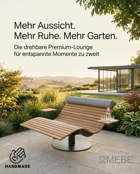 Pure Entspannung mit der MEBE Wave Lounge