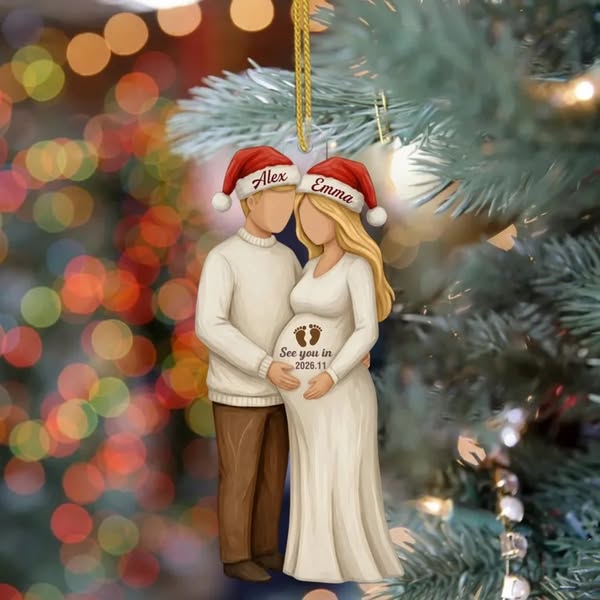For the mum-to-be: I see you Personalise Your Ornament