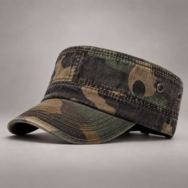 Vintage Camo Conductor Hat