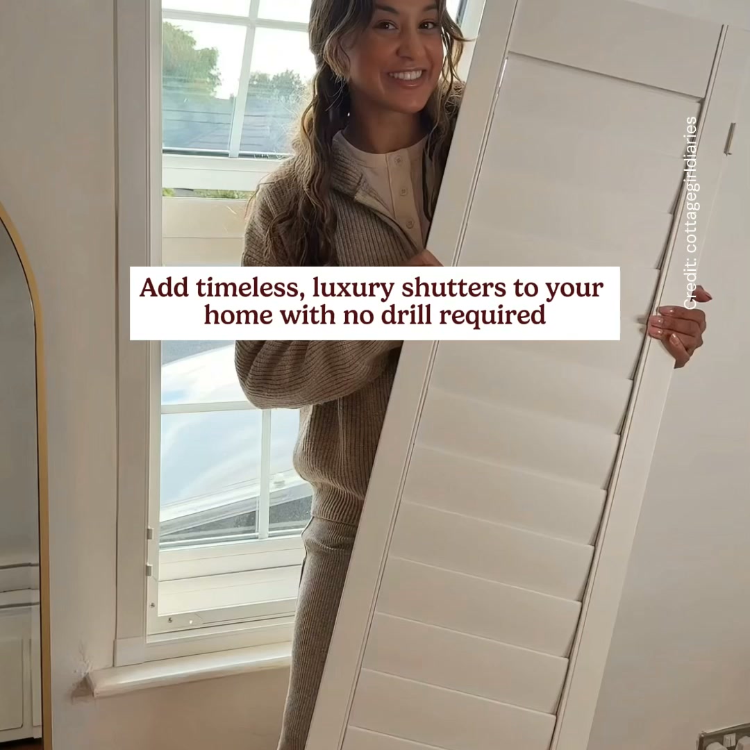 No Drill Shutters From Blinds2Go