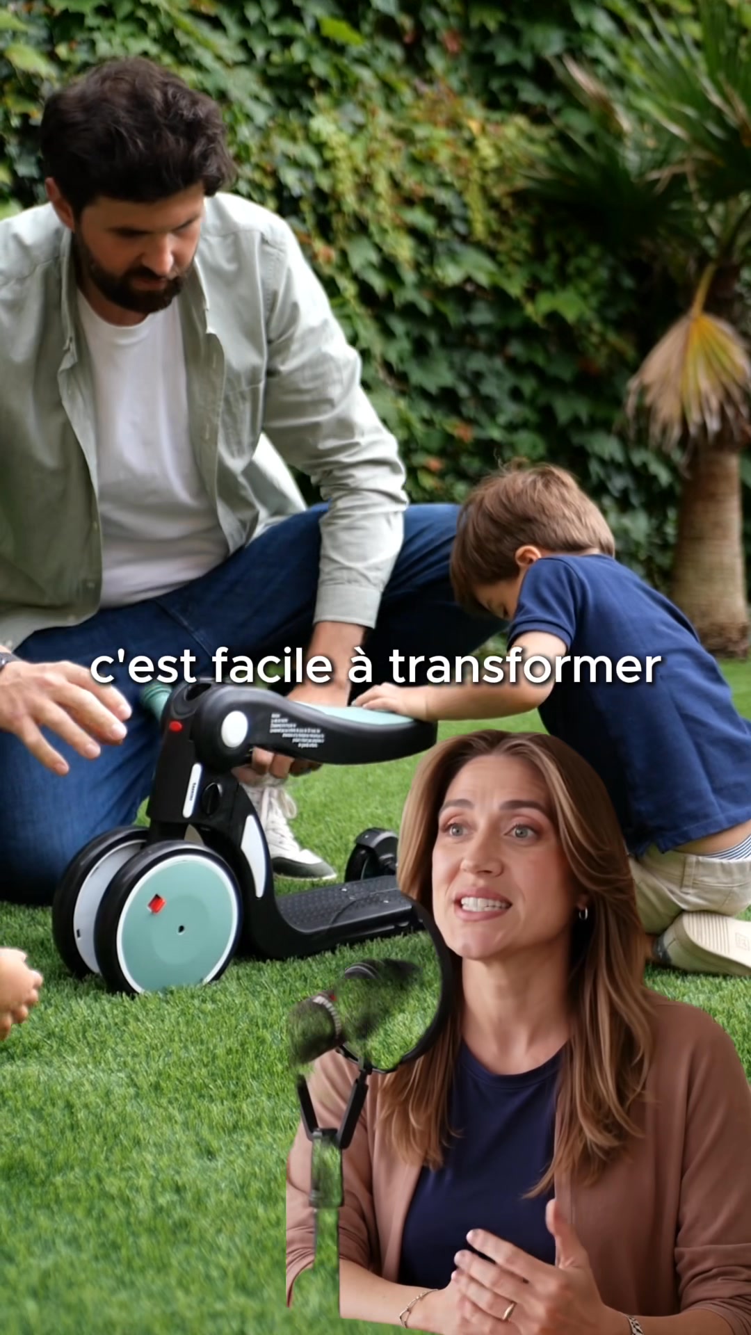 La draisienne 5 en 1 vu dans les maternelles