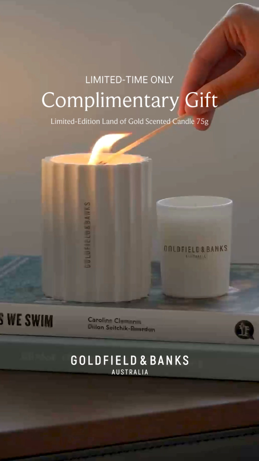 Complimentary Gift | Mini Land of Gold Candle