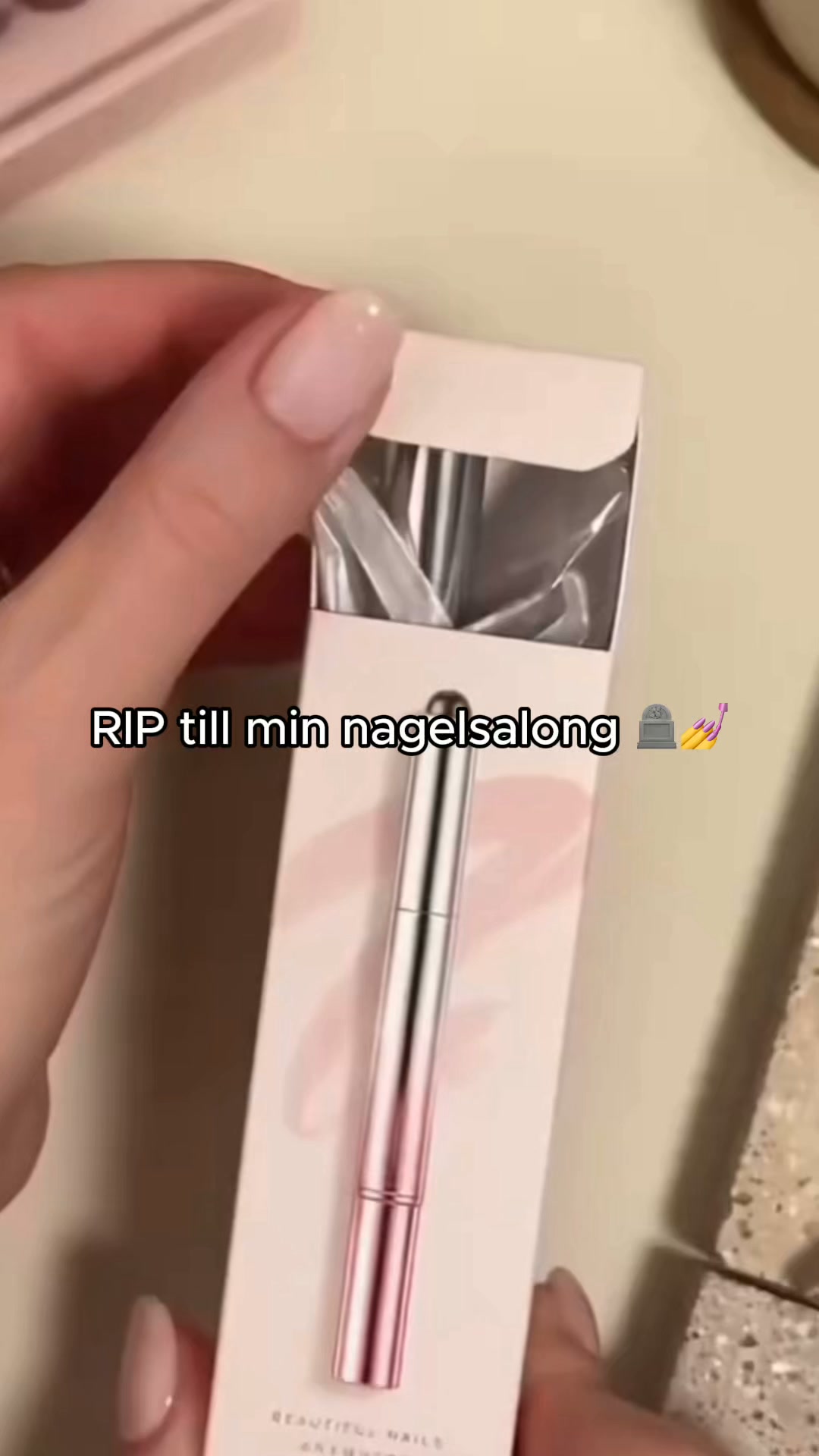 Den där känslan när naglarna är nygjorda