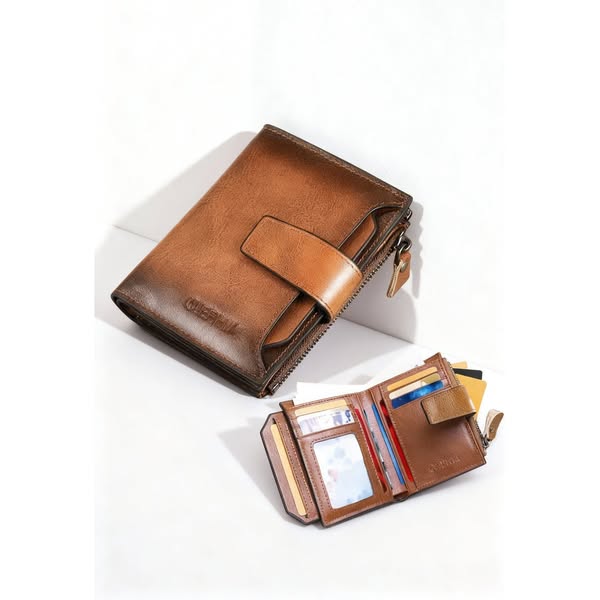 VaultCore Leather Wallet