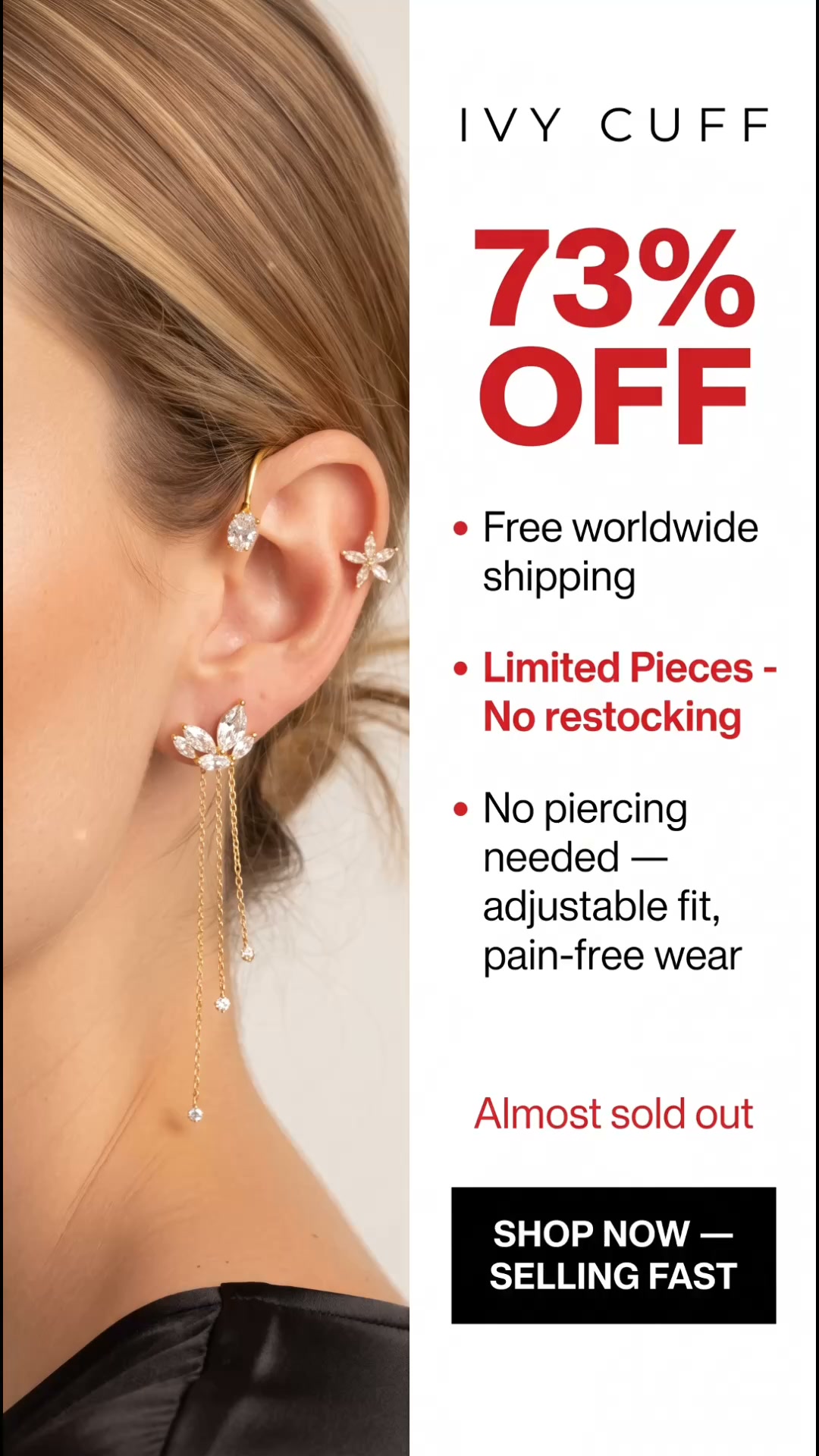 Heavy Earrings Are Destroying Your Earlobes