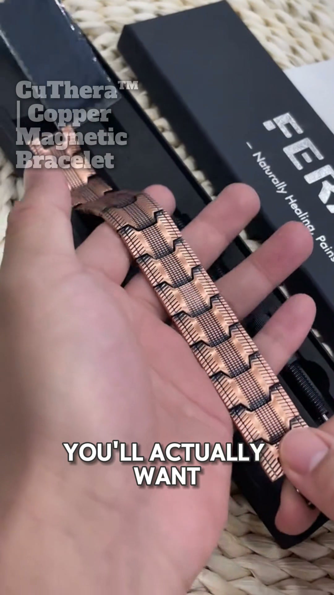 CuThera™ | Copper Magnetic Bracelet