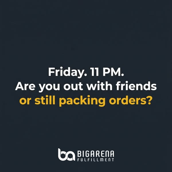Anúncio de BigArena Fulfillment
