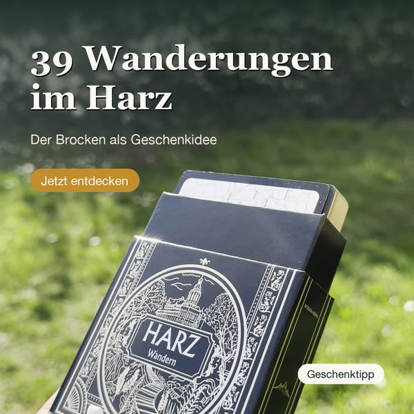 39 Touren im Harz zum Verschenken