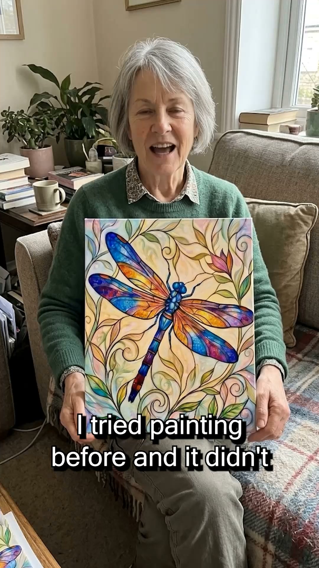 Turn A Blank Canvas Into Stained-Glass Style Art