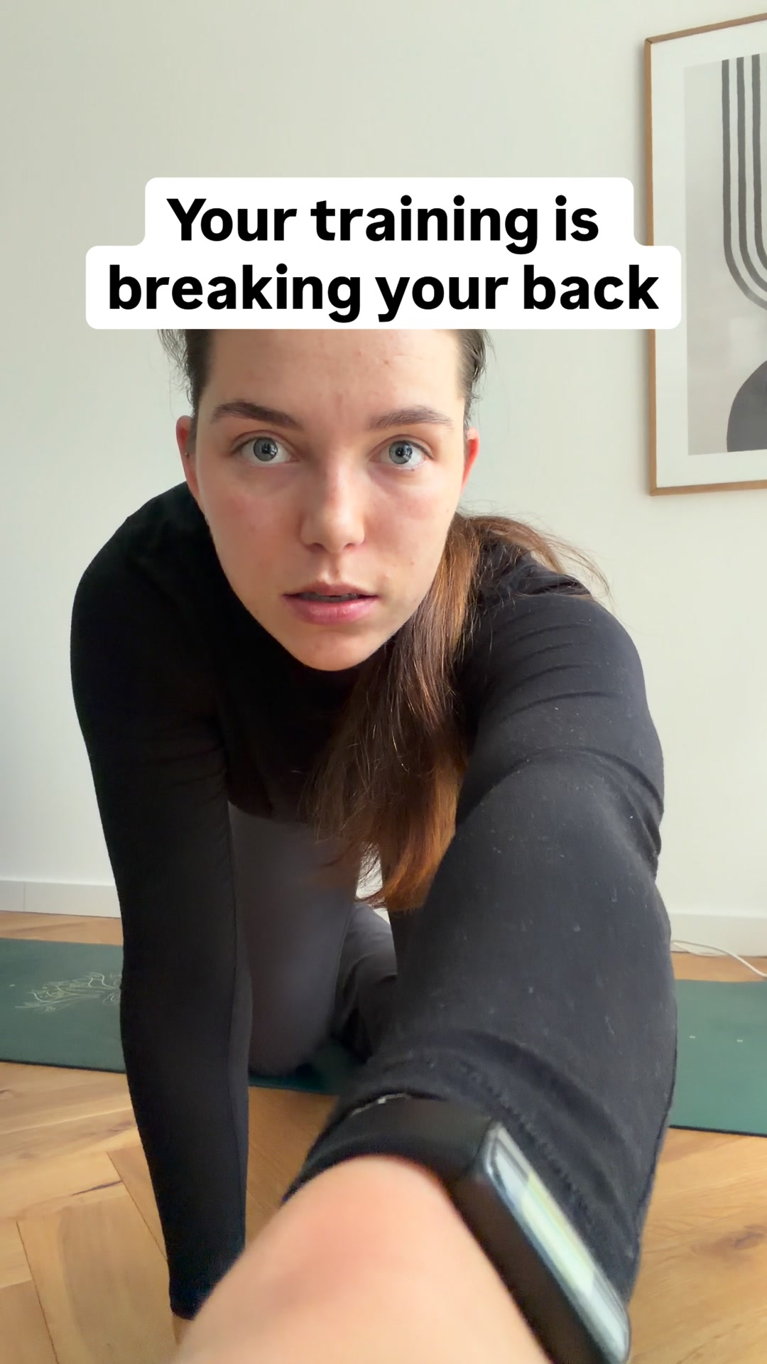 Your back isn't broken. Your pattern is.