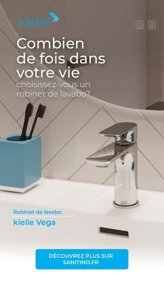 Choisissez un robinet de lavabo kielle.