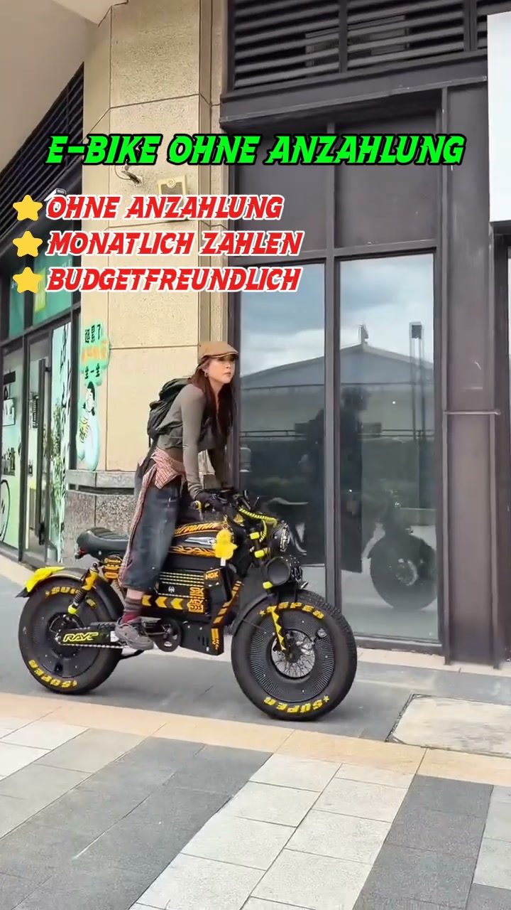 Das ultimative E-Bike | Bis zu 100 km Reichweite & Gratis Versand