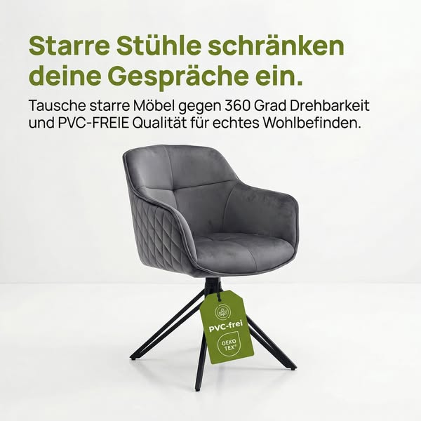 LINELE® Esszimmerstühle – Stil trifft Komfort