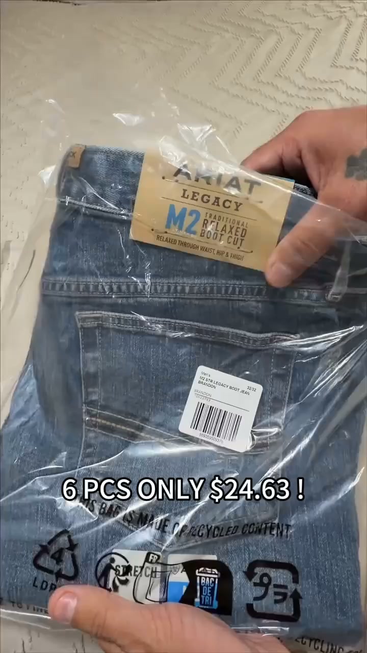 6 BOOT CUT JEANS ONLY $24.63!