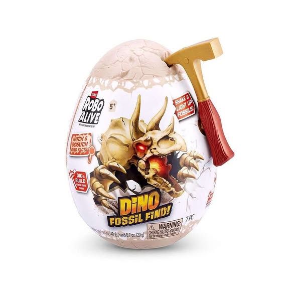 Zuru Αυγό Dino Fossil Mini Robo Alive Series 1 - 1 Τμχ