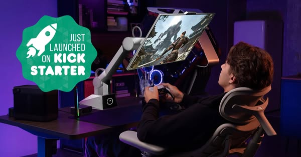The First Robotic Monitor For Your Workspace