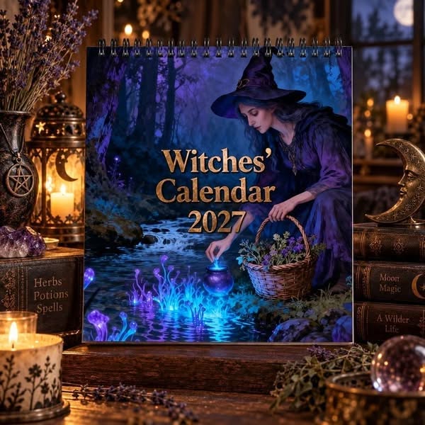 Align Your Year With The Mystical Witches 2027 Calendar!